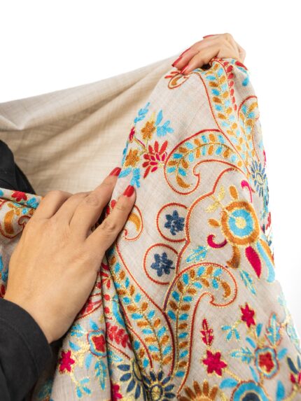 شال نسائي زري